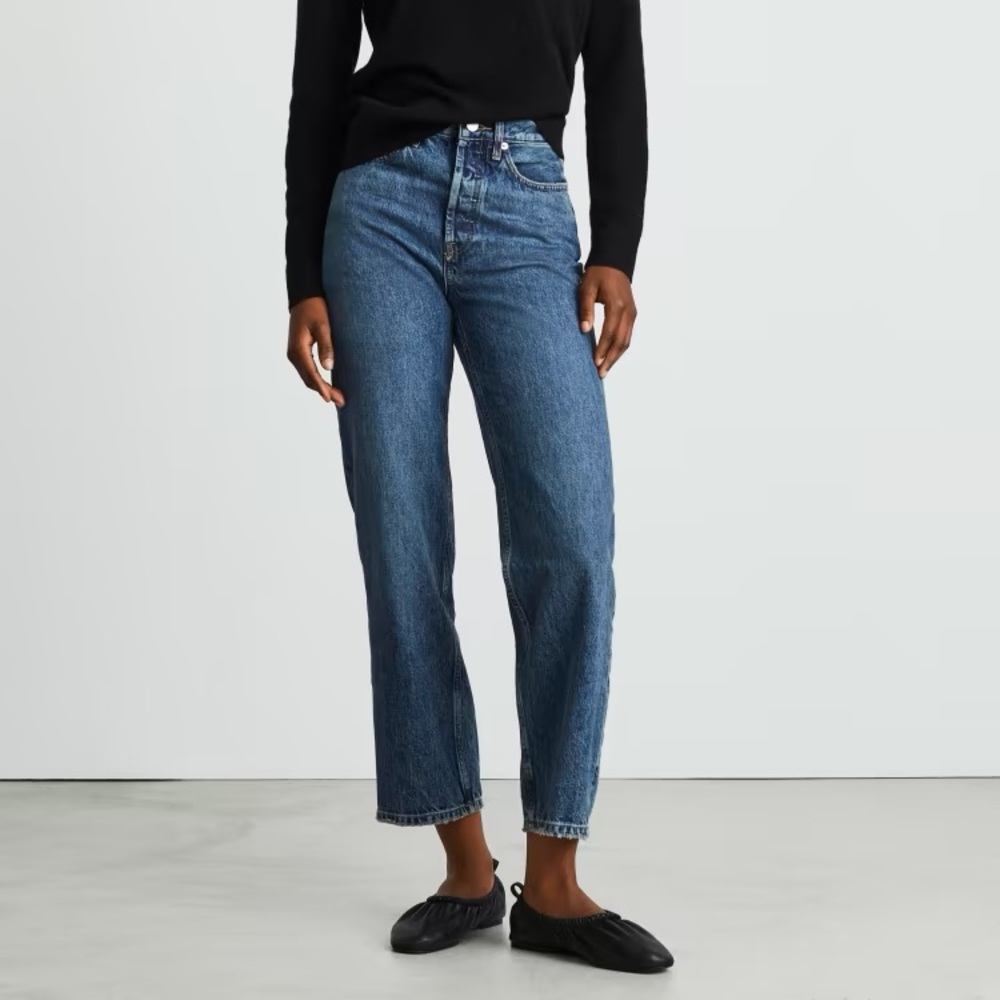 Everlane Rigid Way High Jean - Rare Wash